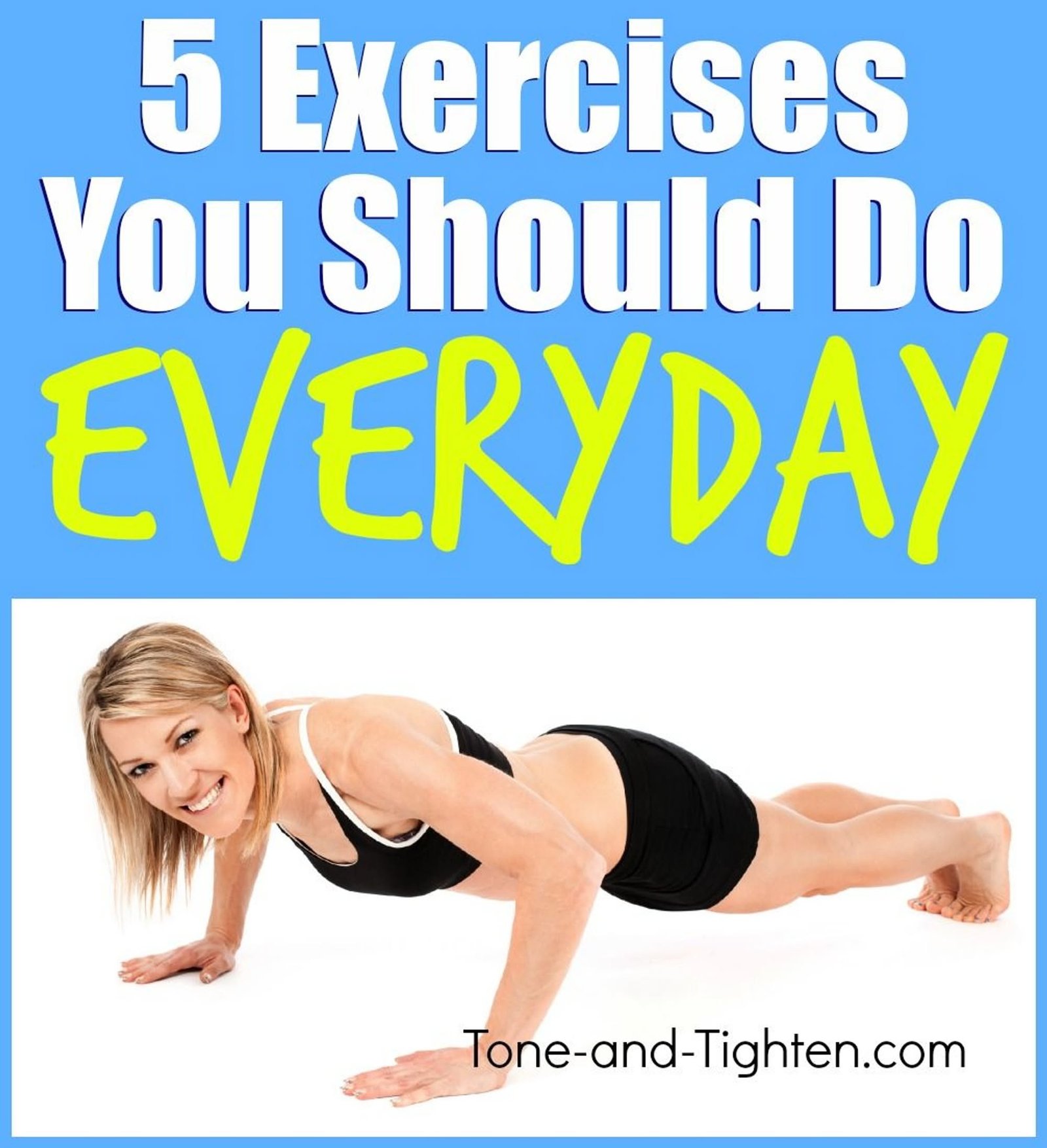 5 Exercises You Should Do Every Day